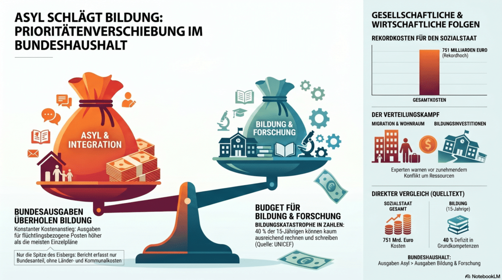 Prioritätenverschiebung im deutschen Bundeshaushalt